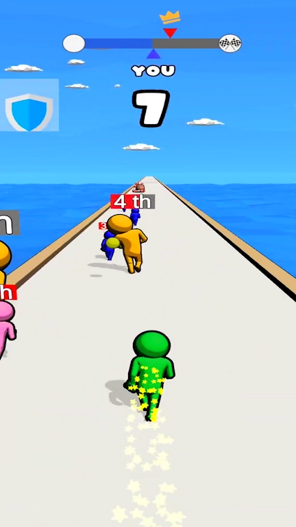 奔跑冲刺并射击