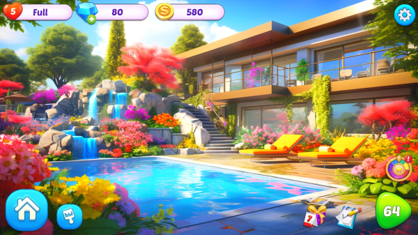 家居设计梦幻花园0