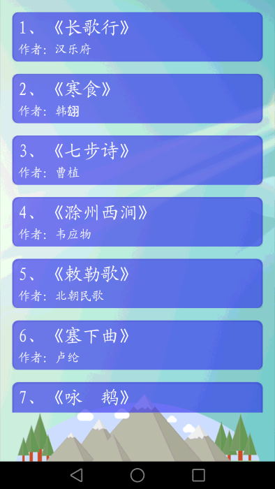 小海鱼唐诗三百首1