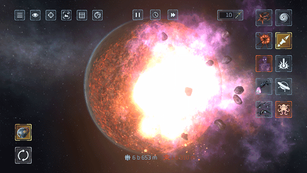 星球毁灭模拟器1.8.5隐藏星球