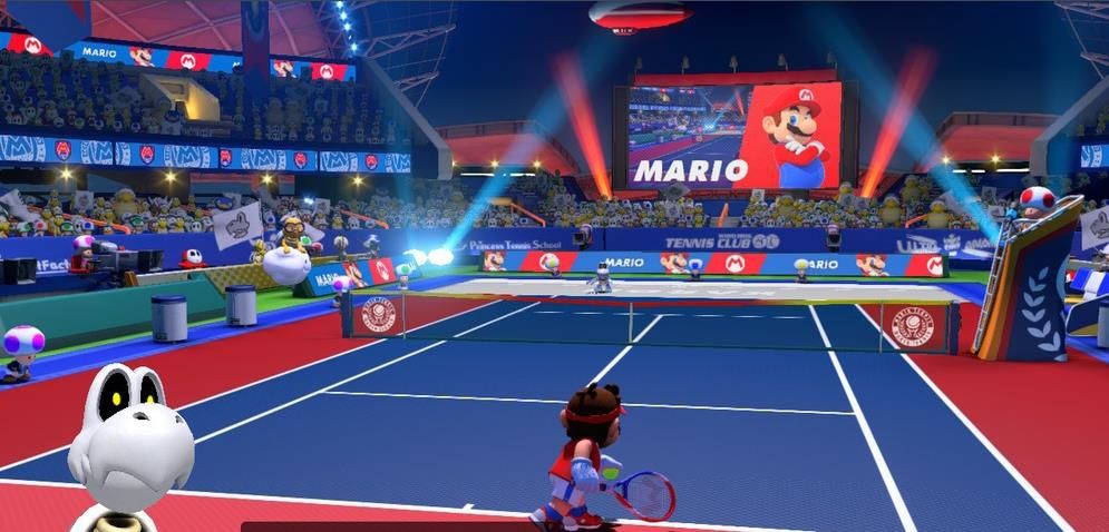 马力欧网球比赛3