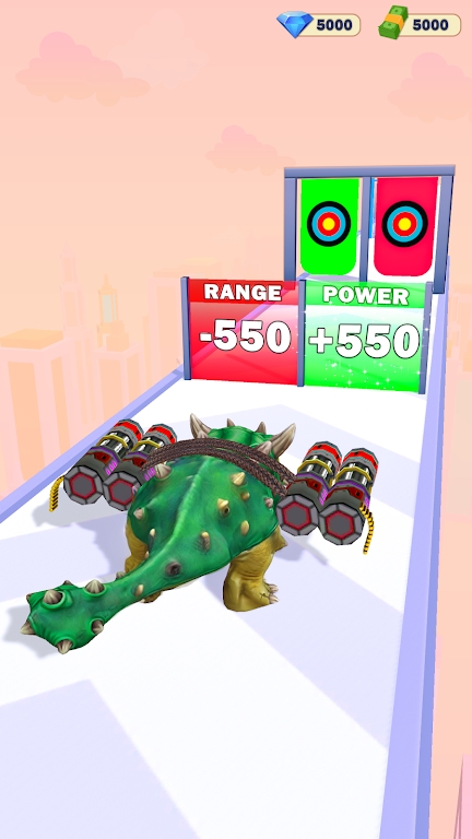 恐龙射手枪进化跑1