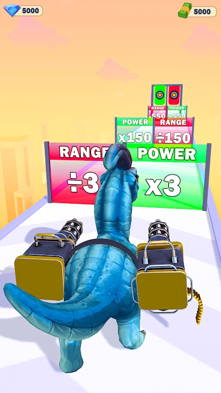 恐龙射手枪进化跑2