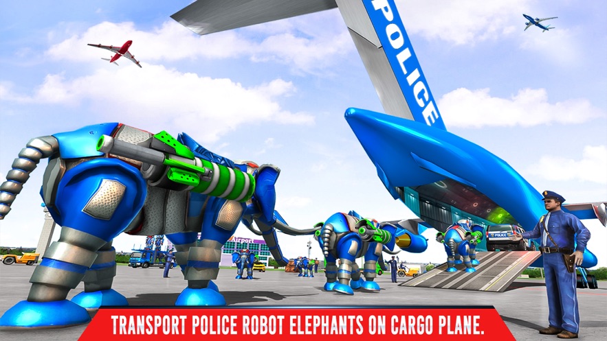 大象机器人运输3