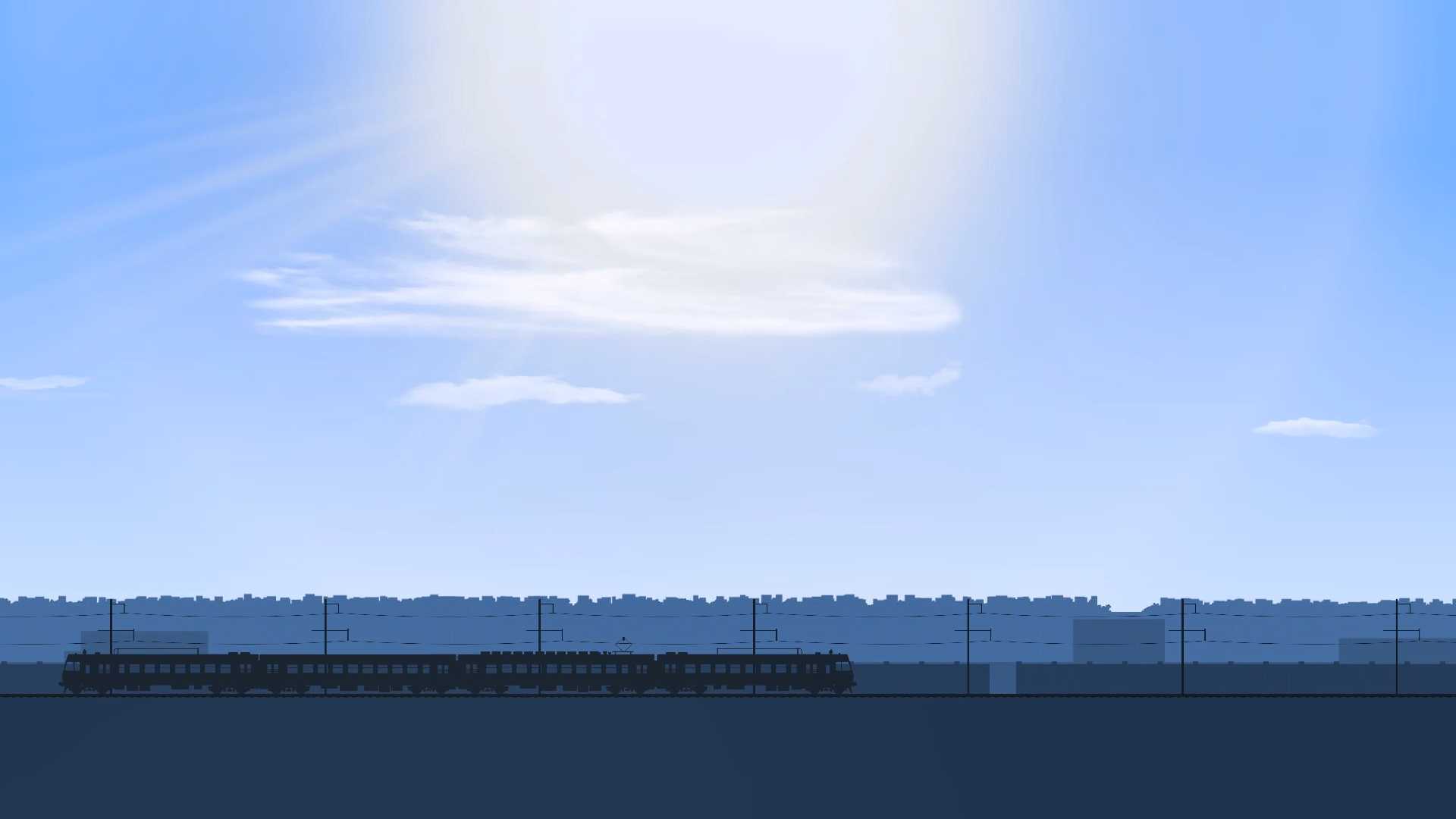 模拟2D电动火车1