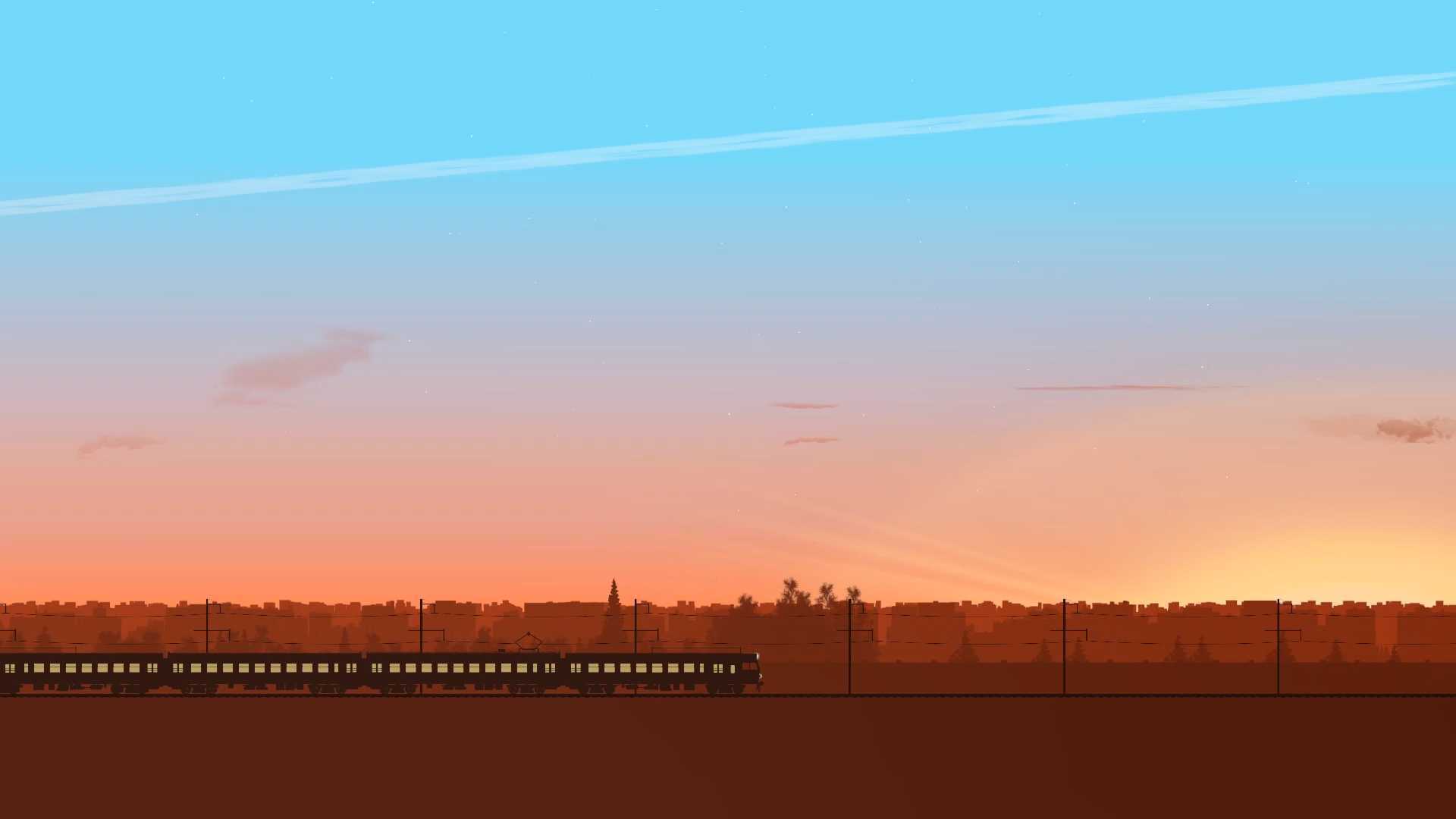 模拟2D电动火车4