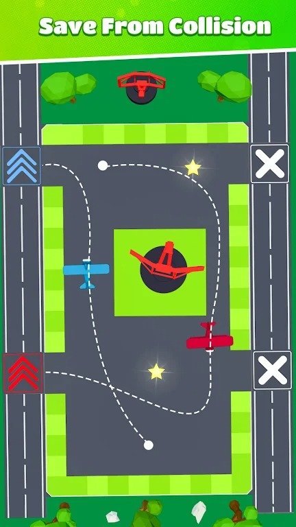 绘制平面机场跑道2