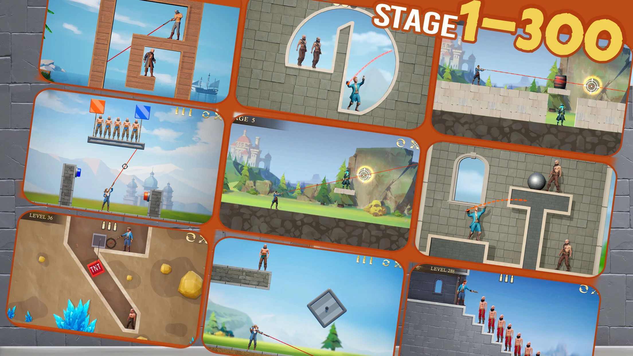 子弹射击金银岛之谜4