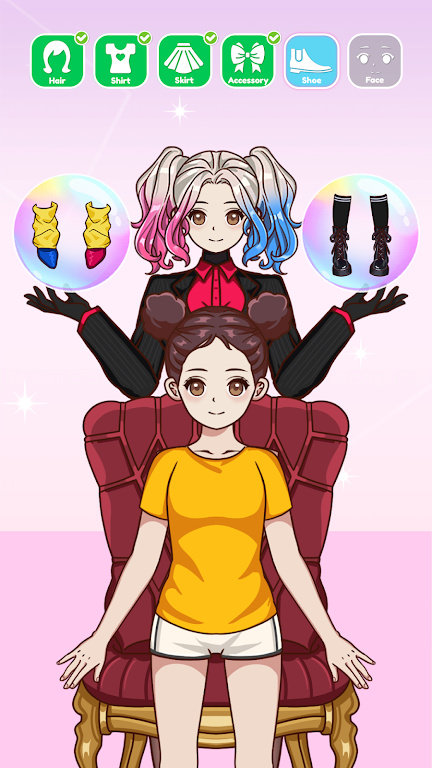 左或右选择穿搭