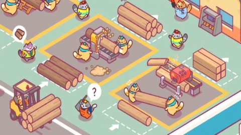 伐木猫可爱的闲置大亨(Lumbercat)0