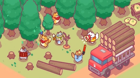 伐木猫可爱的闲置大亨(Lumbercat)1