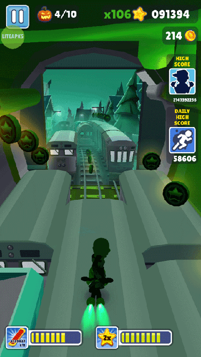 地铁跑酷皮瓜魔改鬼屋liteapks菜单3