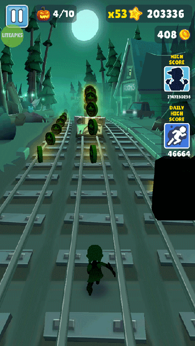 地铁跑酷皮瓜魔改鬼屋liteapks菜单4