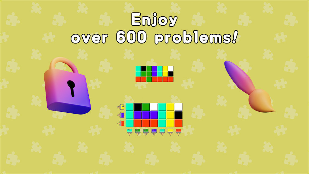 绘画拼图彩色瓷砖2