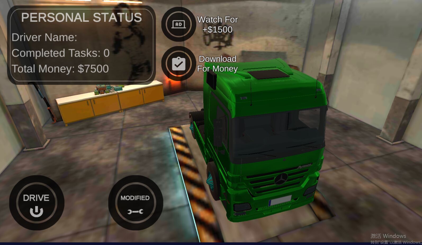 奔驰卡车驾驶模拟器2