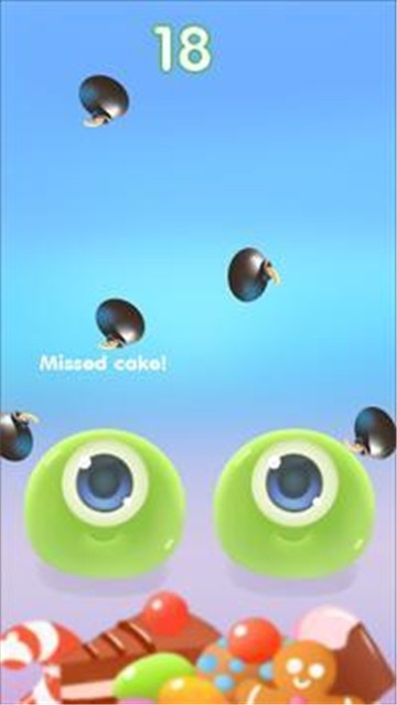 吃蛋糕的蒙奇莫