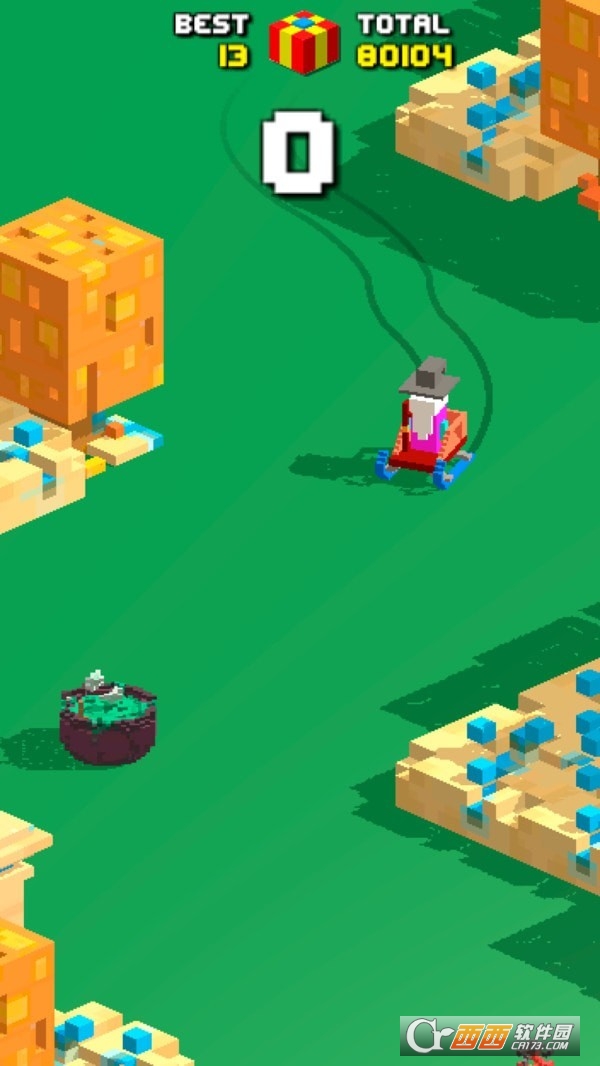 圣诞老人滑轮车2