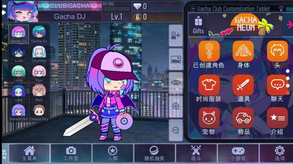 加查霓虹灯20243