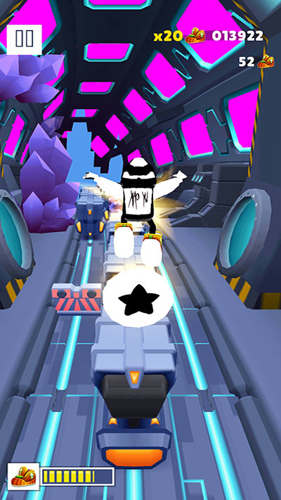 地铁跑酷空间站全皮肤全滑板2