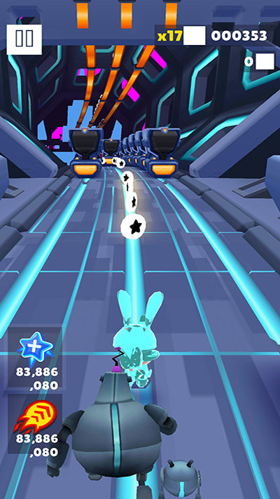 地铁跑酷空间站全皮肤全滑板3