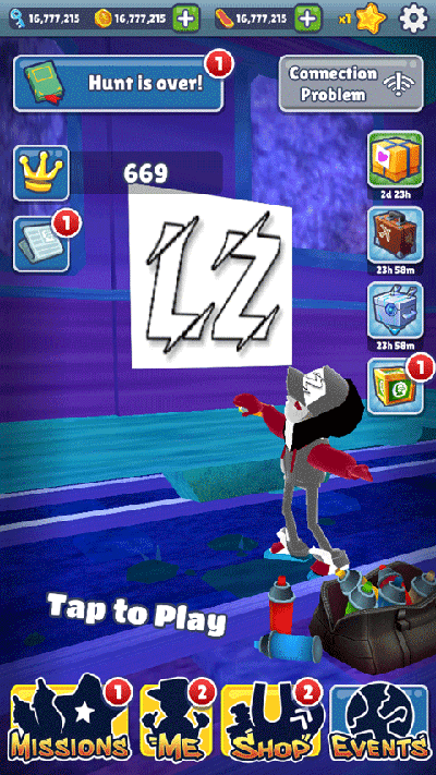 地铁跑酷LZ阴森车站1