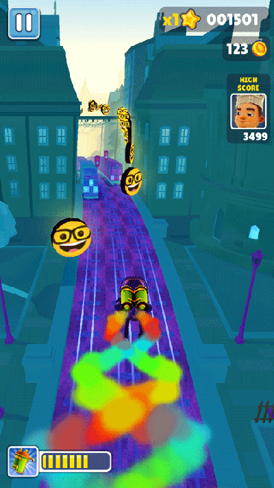 地铁跑酷LZ阴森车站3