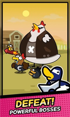 鸭与鸡闲置防御免内购版