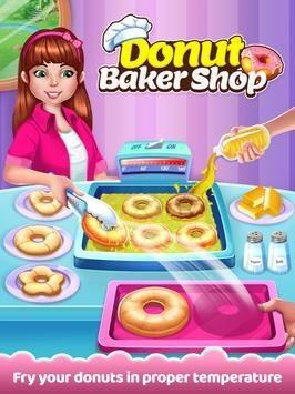 甜甜圈制造商面包店0