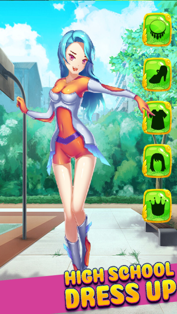 高校女生可爱装扮2