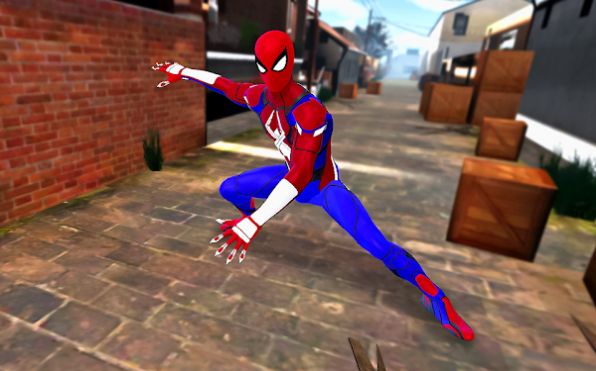 英雄蜘蛛绳战斗大佬市模拟器2