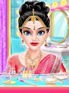 印度皇家女孩化妆2