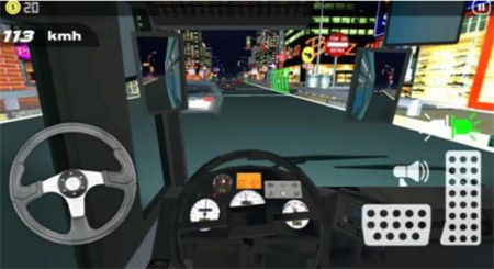 夜班公交车司机1