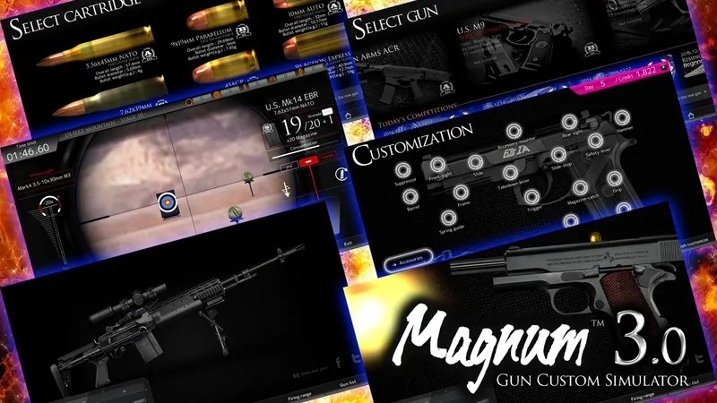 马格南3.0枪械定制模拟器3