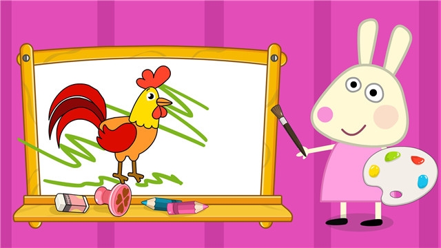 兔宝宝爱画画2