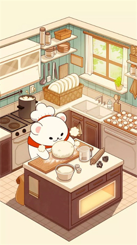 面包熊和我一起做饭