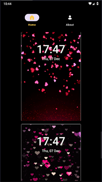 Glitter Live Wallpaper2