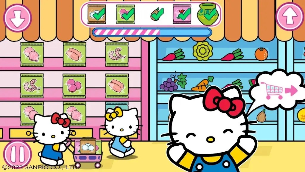 凯蒂猫孩子超级市场全解锁版4
