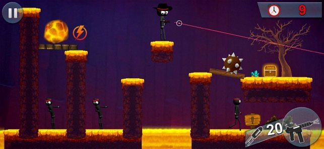 Stickman Shooter Shotgun Game0