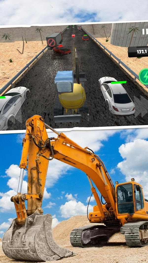 模拟驾驶挖掘机3d1
