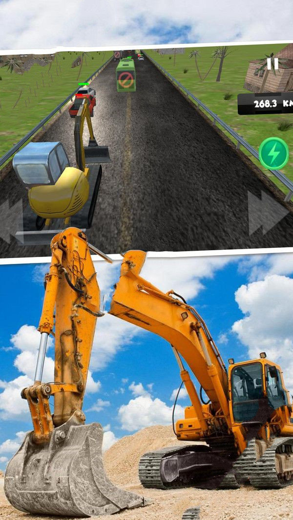 模拟驾驶挖掘机3d3