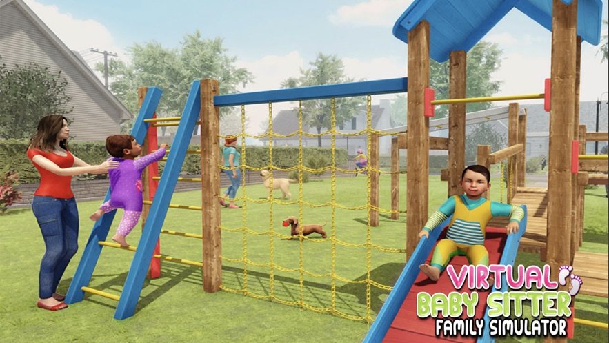 virtual baby sitter family2