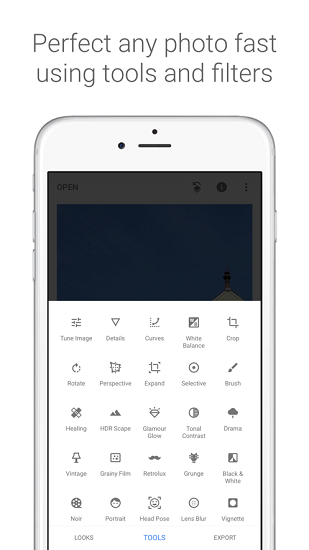 snapseed手机修图