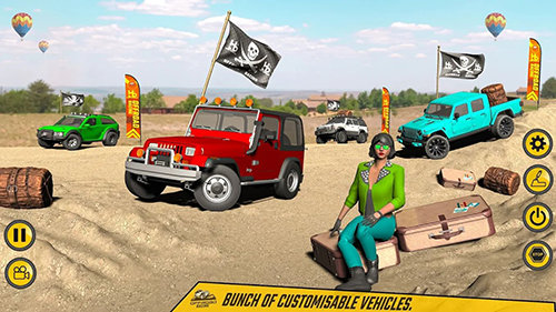泥地越野赛车(Mud Truck Racing Games)0