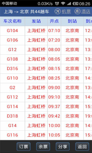 路路通列车查询1