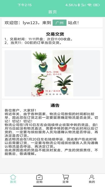 缤纷盆栽批发网1