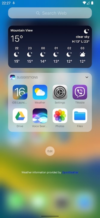 灵动岛主题(iOS Launcher)1