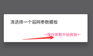 牢大弱网4.0参数