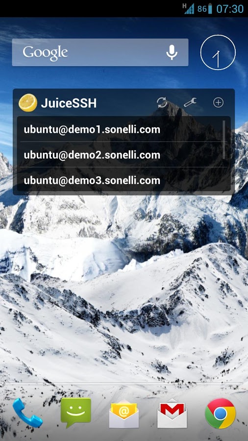 SSH手机客户端JuiceSSH7