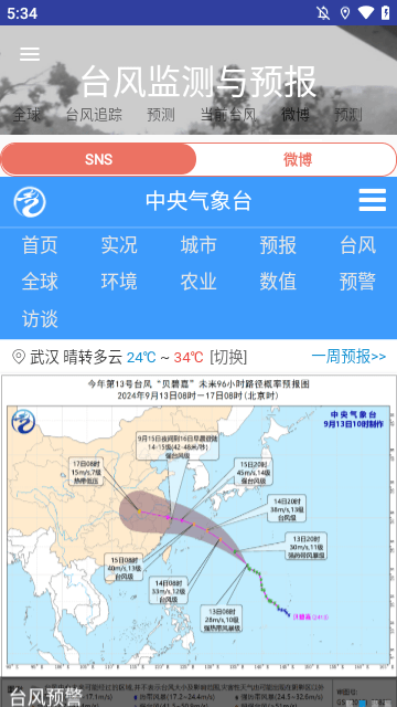 台风监测与预报3