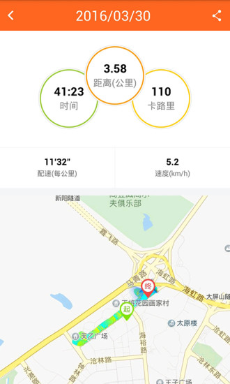 约跑 1.23